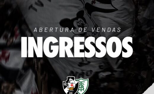 Feminino: Detalhes dos ingressos para Vasco x América-MG na Copa do Brasil, nesta quinta-feira, no Luso Brasileiro