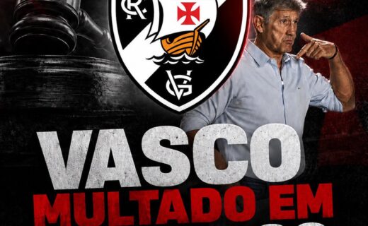 STJD aplica multa de R$ 15 mil ao Vasco por arremessos de copos na partida contra o Red Bull Bragantino