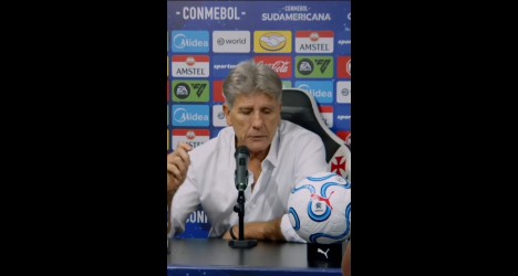 Renato Gaúcho afirma: ‘Covarde não teria aceitado o desafio no Vasco’