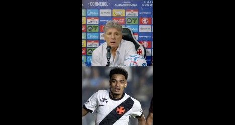 Renato Gaúcho destaca importância de recuperar Brenner no Vasco: ‘É um bom garoto que trabalha duro’