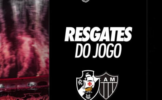Vasco oferece resgates para sócios no jogo contra o Atlético-MG nesta quinta-feira a partir das 16h