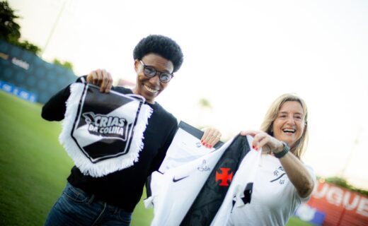 Feminino: Homenagem do Vasco a Pretinha marca entrega de quadros às Crias da Colina