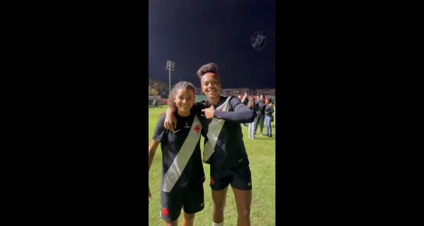 Feminino: Vick e Larissa comentam o gol que garantiu a classificação para as oitavas da Copa do Brasil