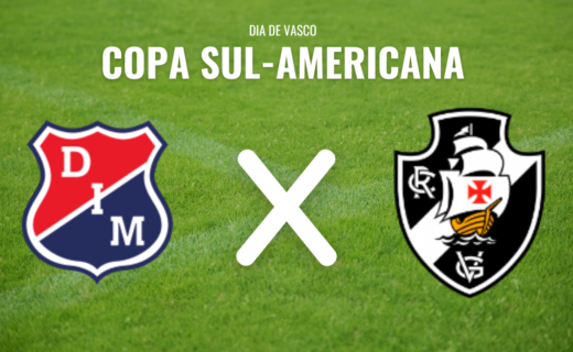 Vasco é superado pelo Independiente Medellín por 1 a 0 no intervalo no Atanasio Girardot