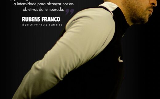Feminino: Classificação do Vasco para as oitavas da Copa do Brasil é tema de declaração do técnico Rubens Franco