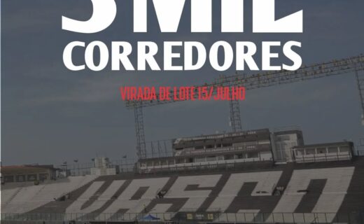 Vascorrida no Rio de Janeiro ultrapassa 3 mil inscritos
