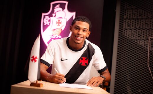 Vasco garante a renovação do contrato do lateral-direito Lucas Melim até 2029