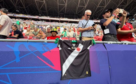 Camisa do Vasco marca presença na final da Champions League deste sábado; confira imagem
