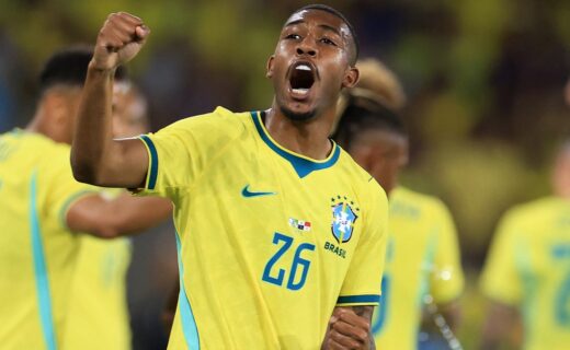 Rayan é avaliado em R$ 580 milhões e se destaca como o jogador mais valioso da Seleção Brasileira, aponta estudo