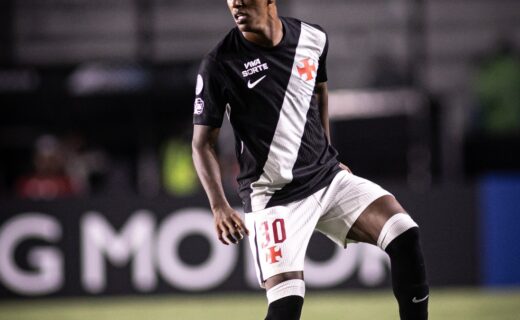 Vasco estende empréstimo de Robert Renan até o final do ano e poderá acionar opção de compra até novembro