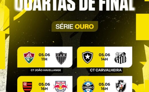 Copa Voltaço: Vasco disputa quartas de final contra o Grêmio nesta sexta-feira às 16h
