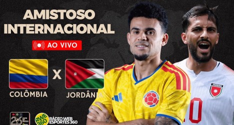 Colômbia de Andrés Gómez disputa amistoso contra a Jordânia