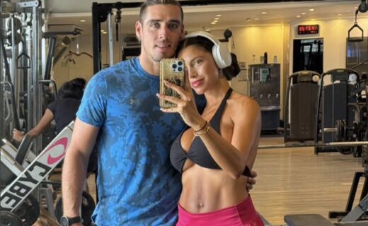 Spinelli mantém rotina de treinos na academia durante as férias