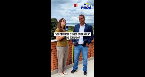 Edmundo promete lutar pelo Vasco em Brasília como pré-candidato a deputado federal