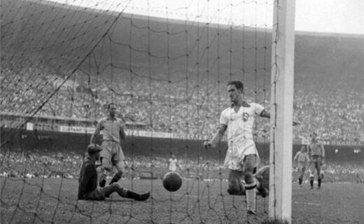 Brasil e Suécia: 7 a 1 na Copa do Mundo de 1950 com gols de vascaínos