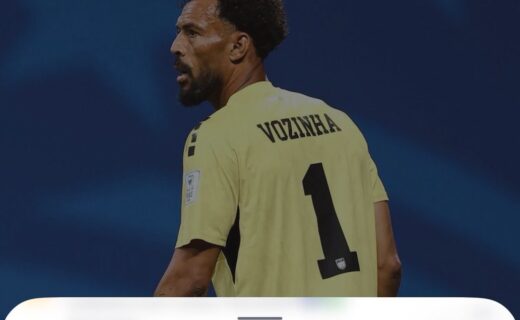 Vozinha, goleiro de Cabo Verde, recebe comentário de Edmundo sobre o ‘Vasco’ em seu Instagram