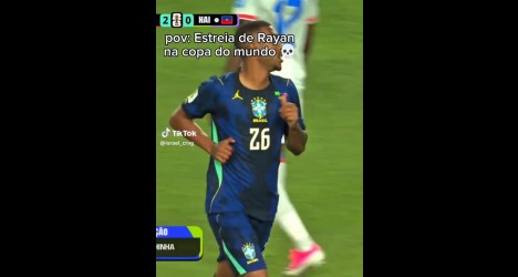 Rayan brilha em lances decisivos contra o Haiti