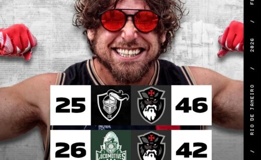 Vasco inicia disputa nos play-offs do Regional Sudeste de Flag às 9h deste domingo