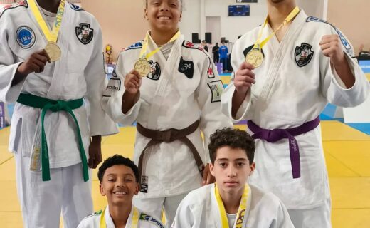 Vasco conquista o 2º lugar no Torneio Inter-Regional de Judô