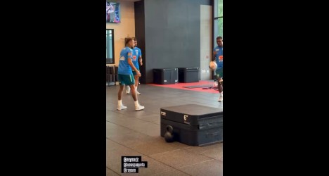 Altinha entre Rayan, Neymar e Paquetá é destaque em vídeo