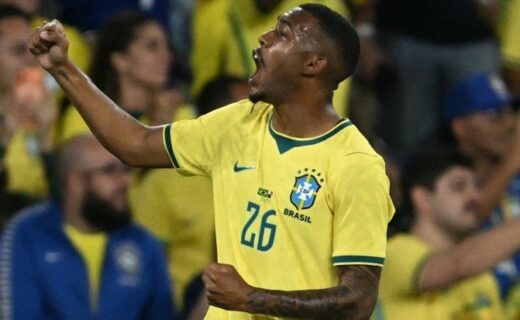 Rayan brilha em vitória do Brasil por 3 a 0 sobre a Escócia com números impressionantes