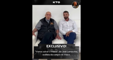 Vasco: José Lamacchia afirma que ele e seu filho vão reerguer o clube diante da busca pelo poder por outros
