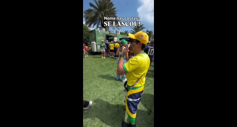 Alan Belaciano, presidente da Assembleia Geral, é vítima de pegadinha durante a Copa; assista ao vídeo