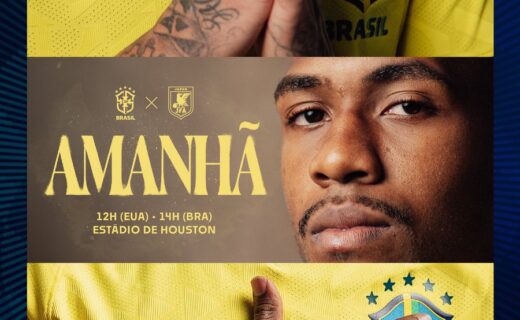 Seleção Brasileira destaca Rayan em publicação sobre duelo contra o Japão nesta segunda-feira