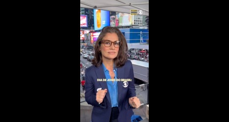 Renata Vasconcellos, apresentadora do ‘Jornal Nacional’, canta música de Rayan em vídeo surpreendente