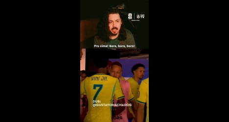 Neymar orienta Rayan a atacar os japoneses na volta do intervalo; assista ao vídeo