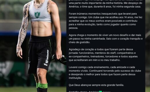 Paulinho se despede do América-MG e reforça o Vasco