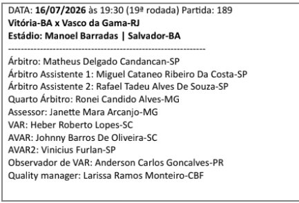 Vitória x Vasco terá Matheus Delgado Candançan como árbitro e Heber Roberto Lopes no VAR