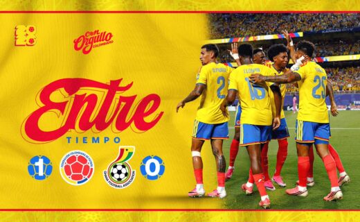 Colômbia lidera Gana por 1 a 0 no intervalo em Kansas City com Andrés Gómez no banco