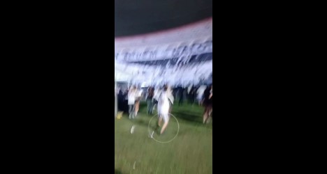 Confusão marca festa do Trio de Ferro em São Januário entre torcedores de organizadas