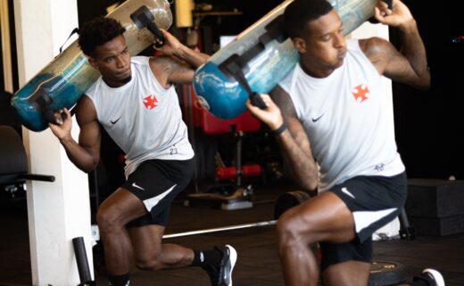Vasco realiza treino no CT Moacyr Barbosa; confira as imagens da 3ª-feira
