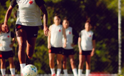 Feminino: Treino do Vasco é registrado em fotos nesta terça-feira