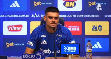 Emoção marca apresentação de Gabriel Pec no Cruzeiro com recado especial do pequeno Gui; assista ao vídeo