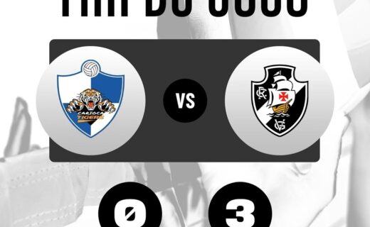 Vasco conquista 2 vitórias e sofre 1 derrota em 3 partidas no Vôlei Feminino no sábado