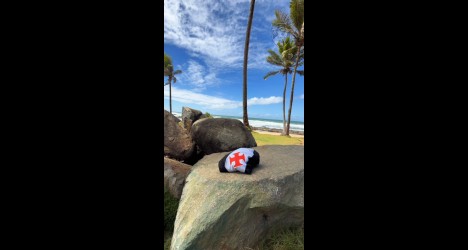 Camisa do Vasco é destaque em diversos pontos de Salvador em vídeo e fotos