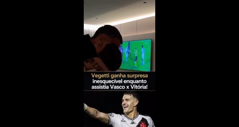 Vegetti conquista ingresso para a final da Copa do Mundo durante transmissão de Vitória x Vasco na TV