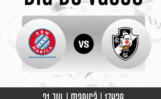 Vasco disputa Estadual Infanto contra o Maricá nesta terça-feira às 17h30