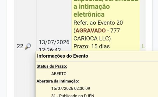 777 LCC tem até 5 de agosto para apresentar contraminuta ao agravo do Vasco