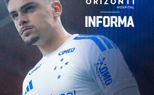 Gabriel Pec, do Vasco, sofre fratura na tíbia e precisará de cirurgia, confirma Cruzeiro