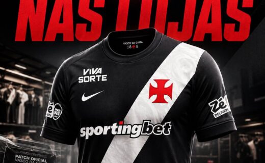 Sportingbet inicia distribuição de patches para camisas do Vasco em lojas