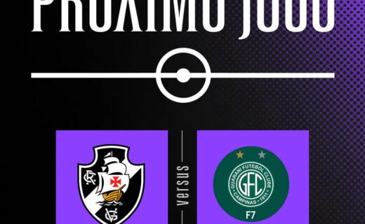 Copa do Brasil: Vasco disputa duelo contra o Guarani nesta 6ª-feira às 19h30