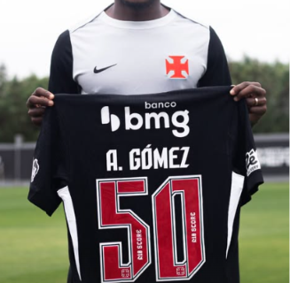 Vasco celebra 50 jogos de Andrés Gómez: ‘Muito feliz’