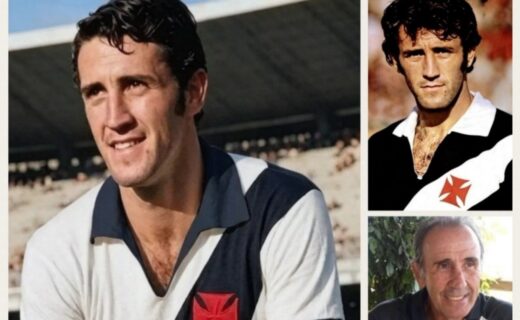 Buglê, capitão do Vasco no título carioca de 1970, celebra 82 anos