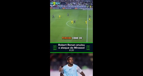 Robert Renan brilha em lances decisivos contra o Mirassol