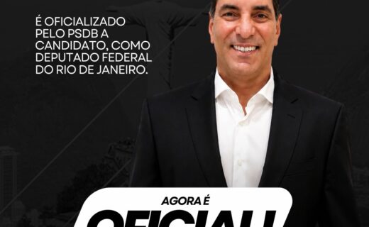 Edmundo se candidata a deputado federal pelo PSDB no Rio de Janeiro