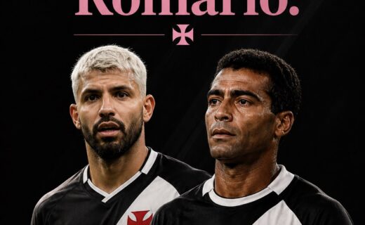 Sergio ‘Kun’ Agüero confessa torcida pelo Vasco devido a Romário